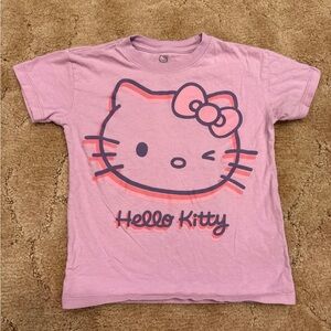 Hello Kitty Pink Graphic Short Sleeve Tee